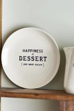 Wendy Tallerken, Hvid, Stentøj 82061412*Bloomingville Online