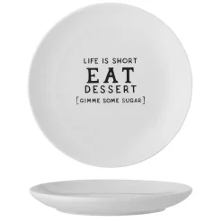 Bloomingville Wendy Tallerken, Hvid, Stentøj 82061413< Ting Til Køkkenet