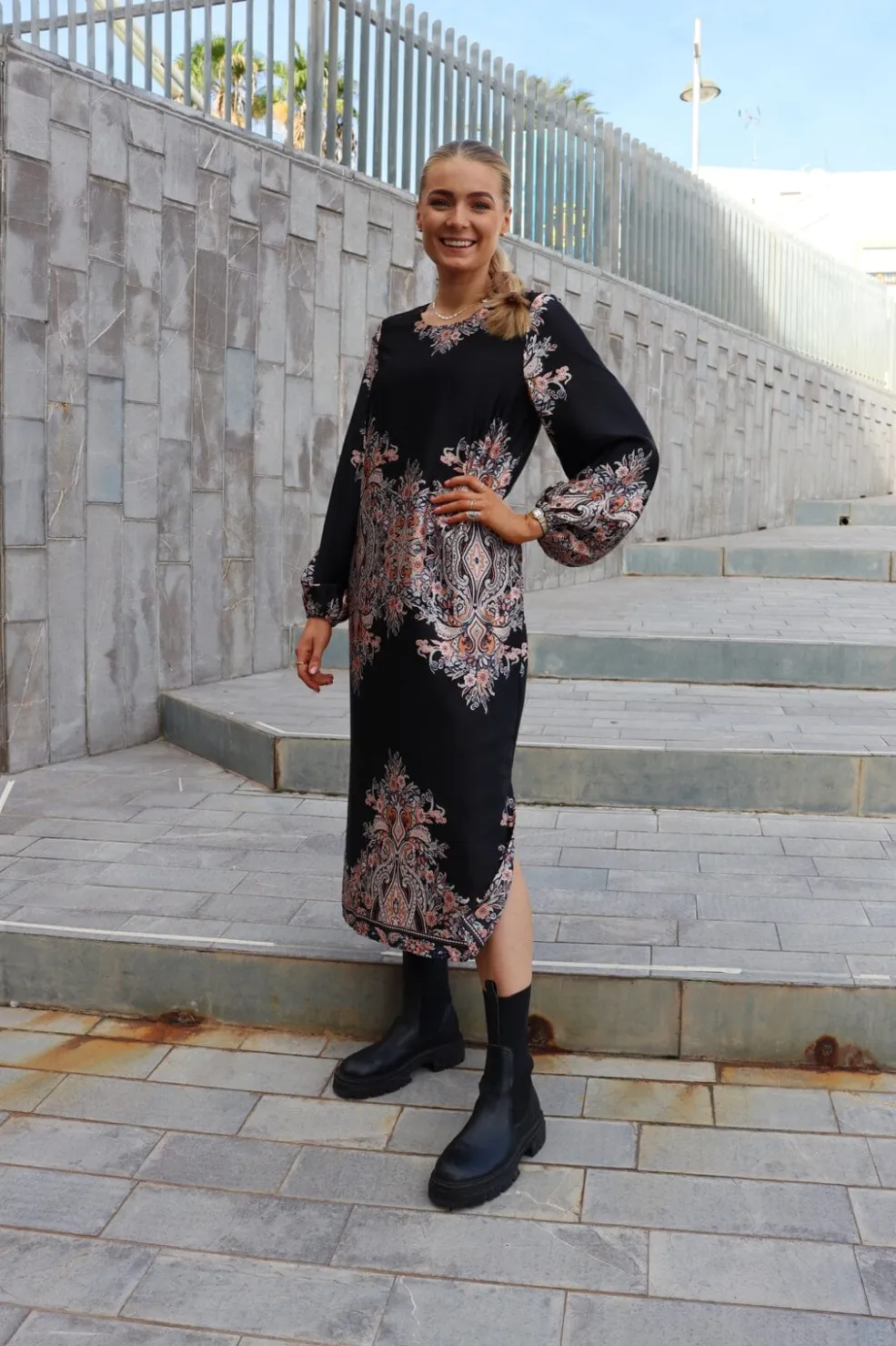 Liberte Wennise Ls Dress 22340< Kjoler