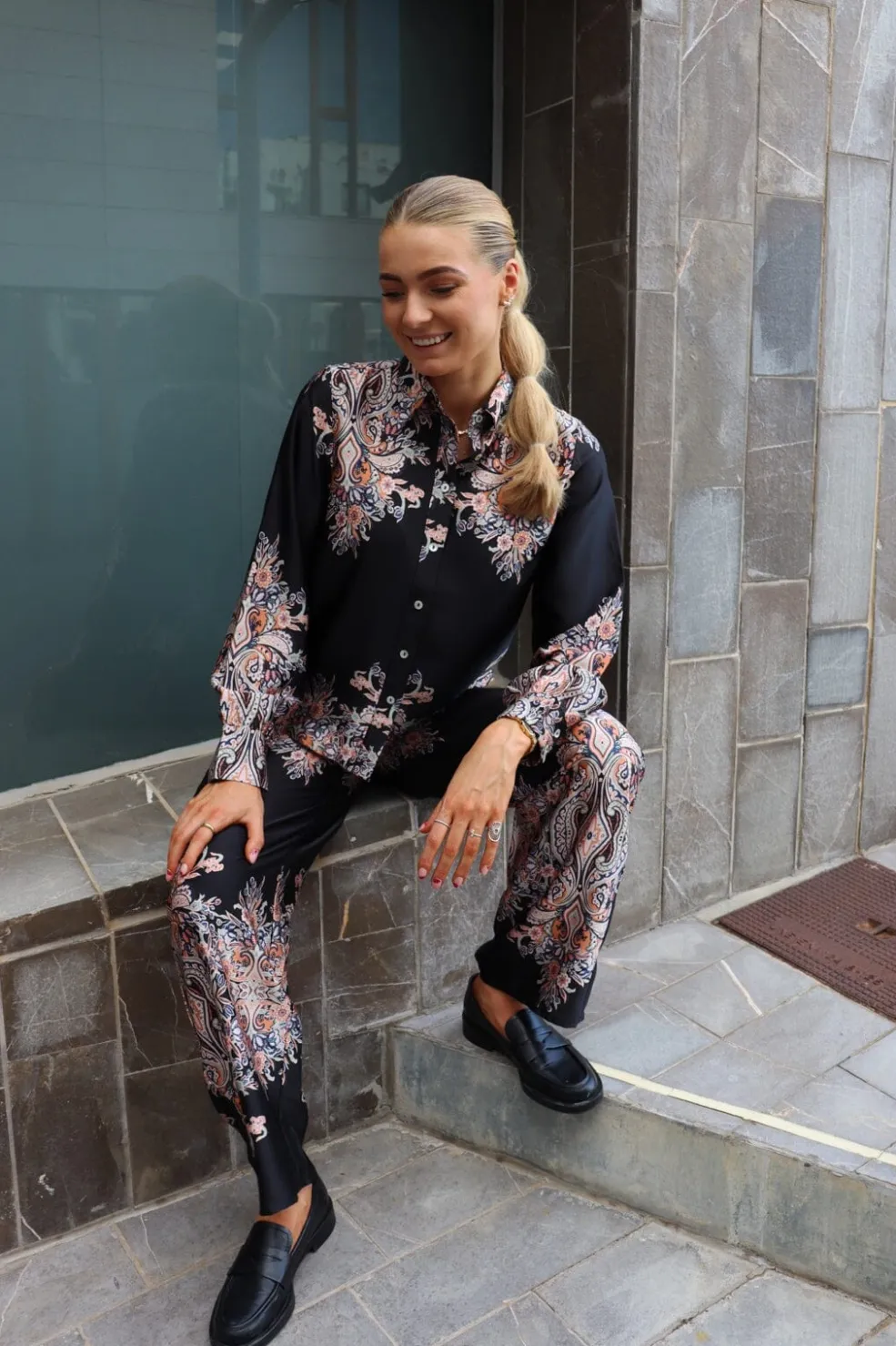 Liberte Wennise Ls Shirt 22341< Sæt 🛍️|Bluser & Skjorter