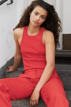 Willy Knitted Top*Neo Noir Hot