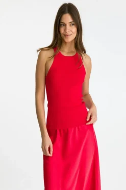 Willy Knitted Top*Neo Noir Hot