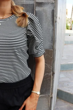 Liberte Win Puff Tshirt 22343< T-Shirts & Toppe