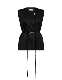 X Buckle Vest HL10458*Haute L'Amitié Online