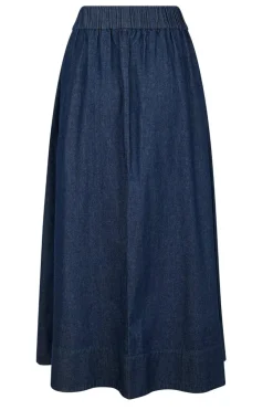 Yara Denim Long Skirt*Neo Noir Discount