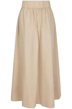 Neo Noir Yara Long Poplin Skirt 163076< Nederdele