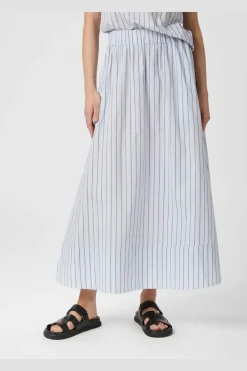 Yara Stripe Long Skirt 165286*Neo Noir New