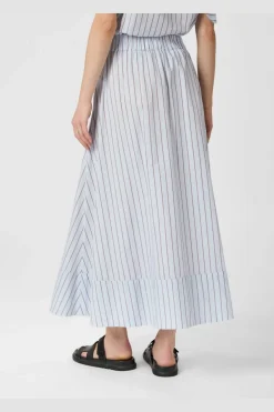 Yara Stripe Long Skirt 165286*Neo Noir New