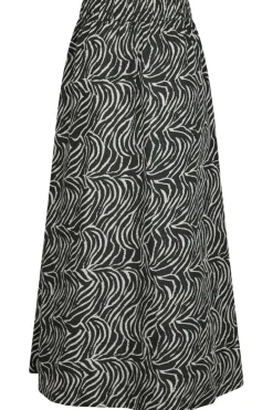 Neo Noir Yara Zebra Long Skirt 164709< Nederdele