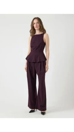 YAS burla Hmw Pant< Sæt 🛍️|Bukser, Jeans & Leggings