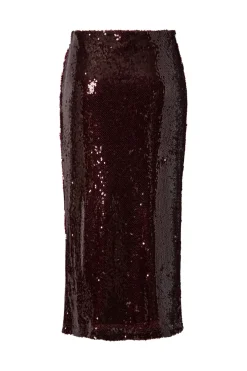 YAS royalina Hmw Sequin Ankle Skirt -Show< Nederdele