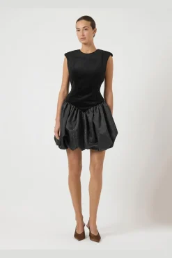 YAS sarah Sl Bubble Hem Dress Gf< Kjoler