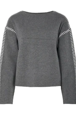 stitcha Ls Knit Pullover*YAS Best