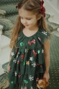 Yvonne Christmas Dress Ks104469*Konges Sløjd Outlet