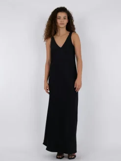 Neo Noir Zakia Heavy Sateen Dress< Kjoler