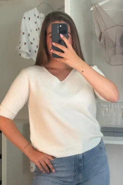 Zara Strikbluse*A-bee Clearance